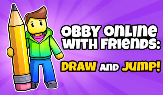 Obby online with friends: Draw and Jump!