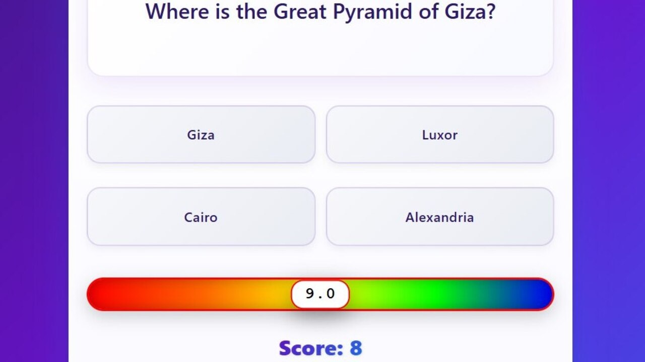 Geography Challenge — screenshot 2