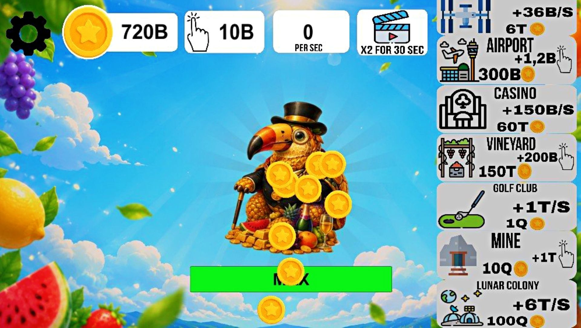 Tutello Frutello: Italian Clicker — screenshot 1