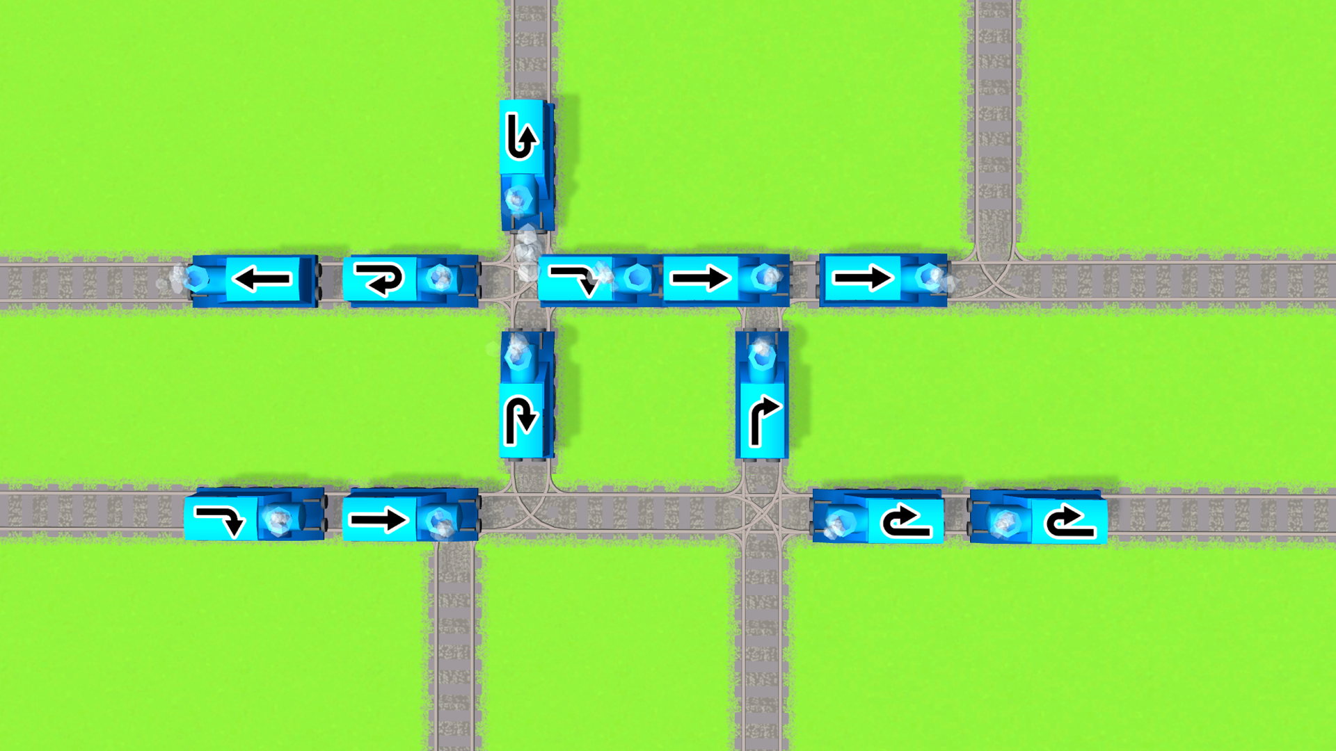 Railway Traffic Jam! Untangle the Trains! screenshot