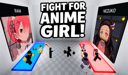 Fight for anime girl!  loading=