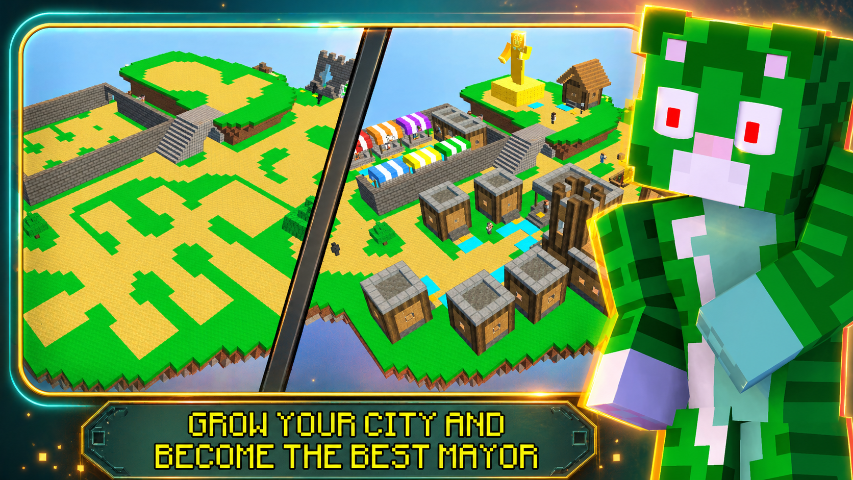Mine Miner 3D: Mayor of Dream Island — screenshot 1