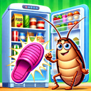 Smash the Bugs and sort the Food on the Shelves