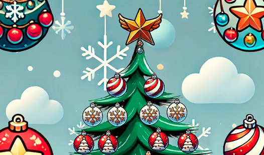 Merge Toys & Decorate the Tree