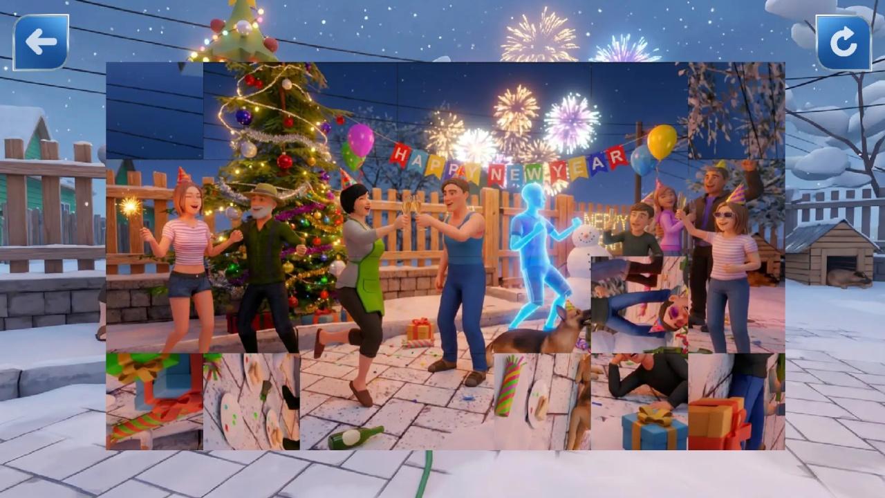 Schoolboy 3: New Year's holidays! screenshot