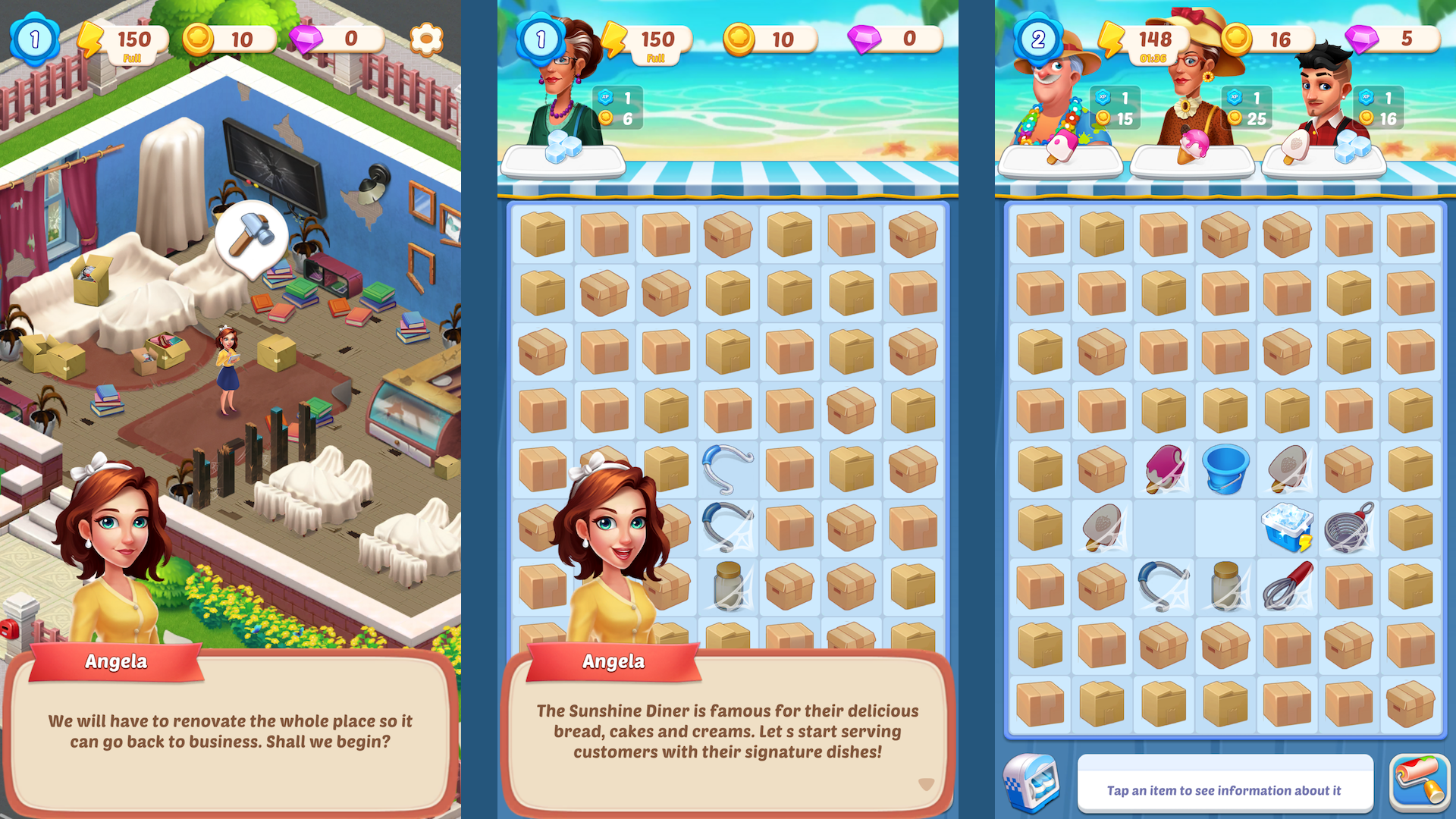 Merge Cake screenshot