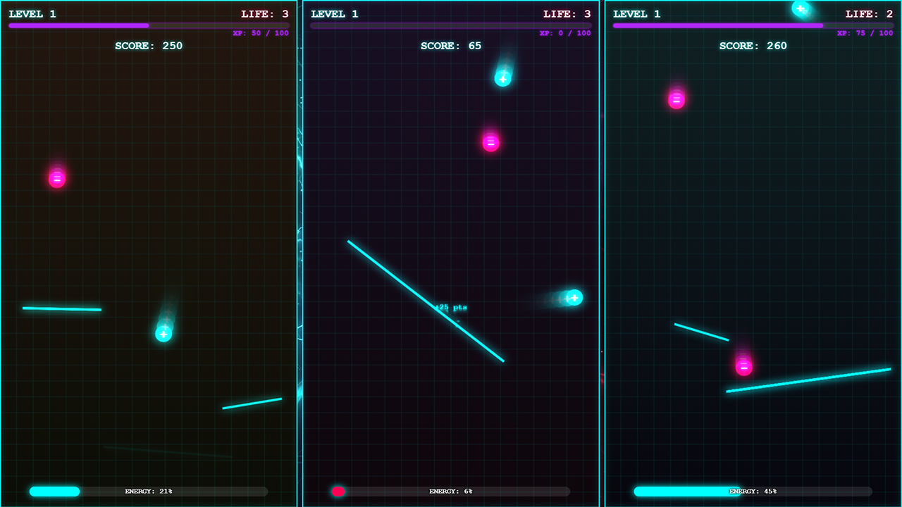 Ricochet draw and reflect — screenshot 2