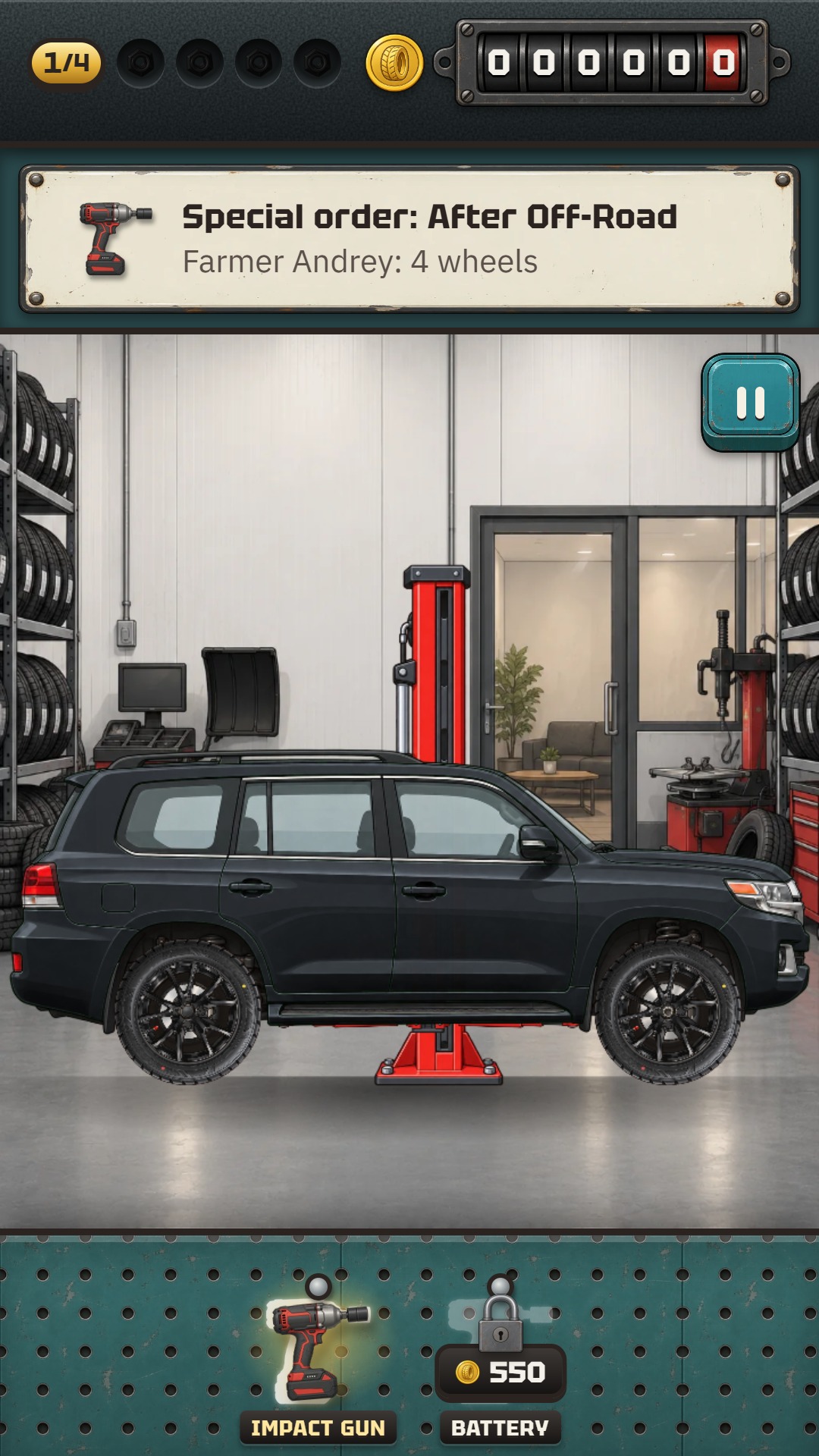 Tire Shop: Wheel Repair Simulator screenshot 11