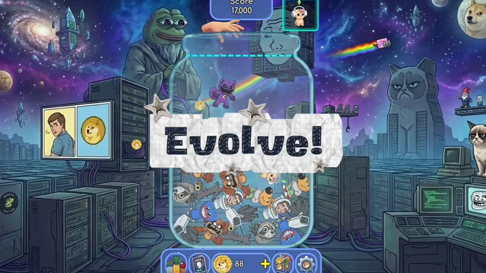 Meme Evolution: Merge — screenshot 1