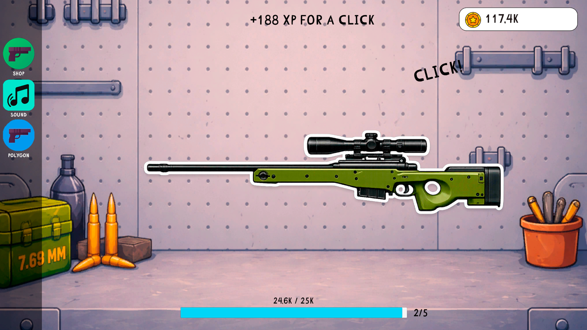 Guns Clicker: Sandbox — screenshot 1