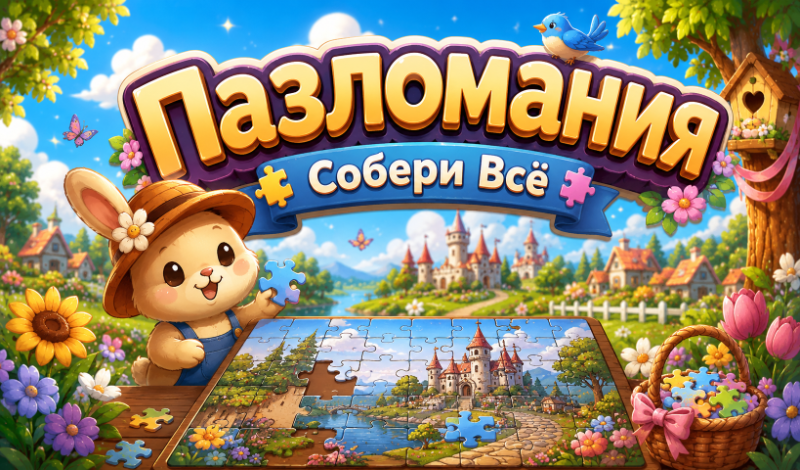 Пазломания: Собери Всё game cover