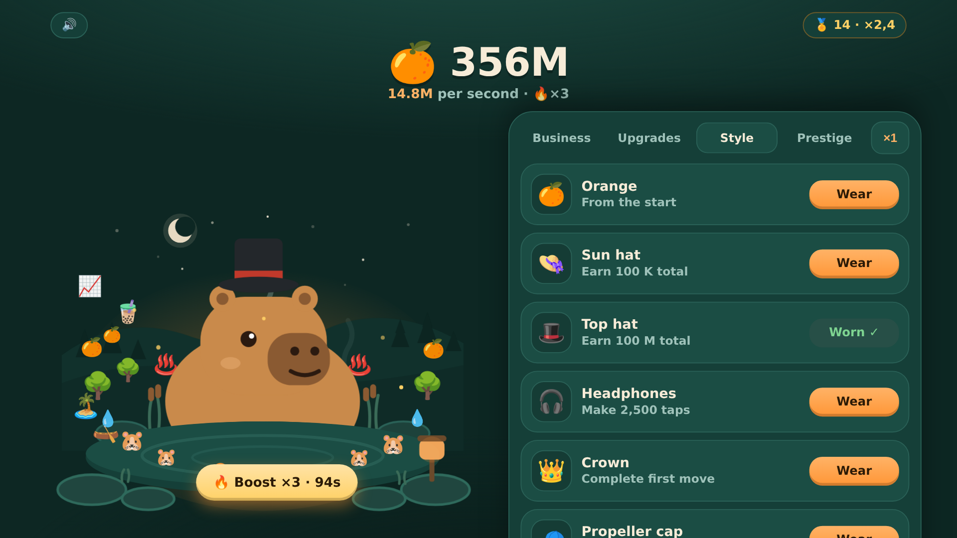 Capybara Tycoon — screenshot 3