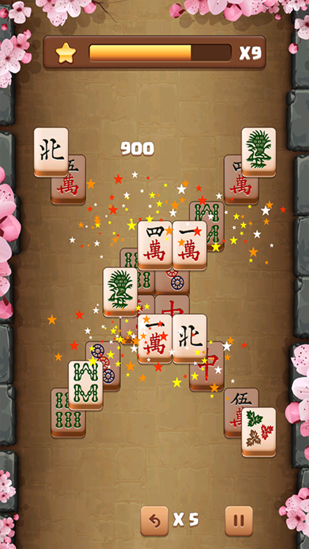 Mahjong Flowers screenshot 7