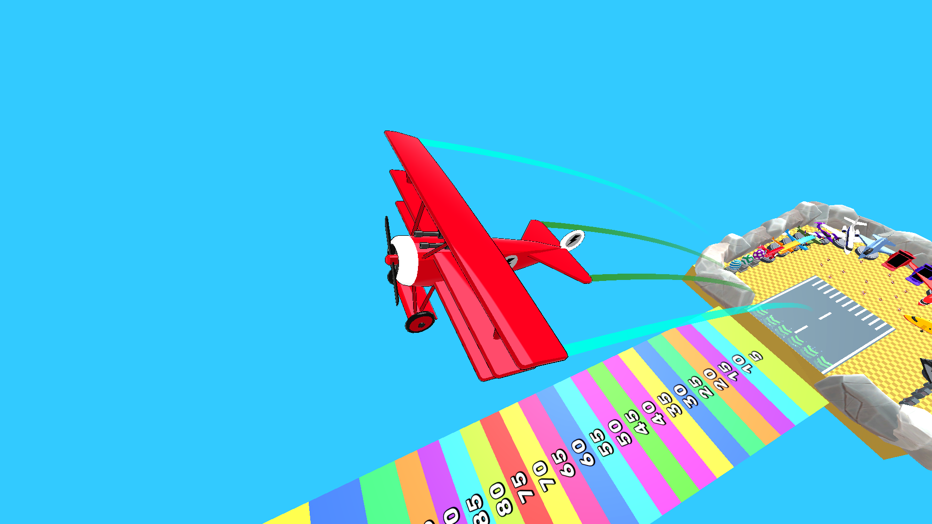 Obby: Fly the Farthest in an Airplane screenshot
