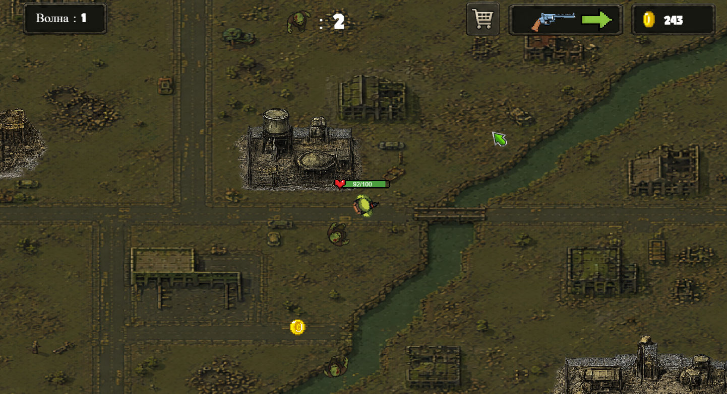 Зомби-Шторм: Выживание — screenshot 1