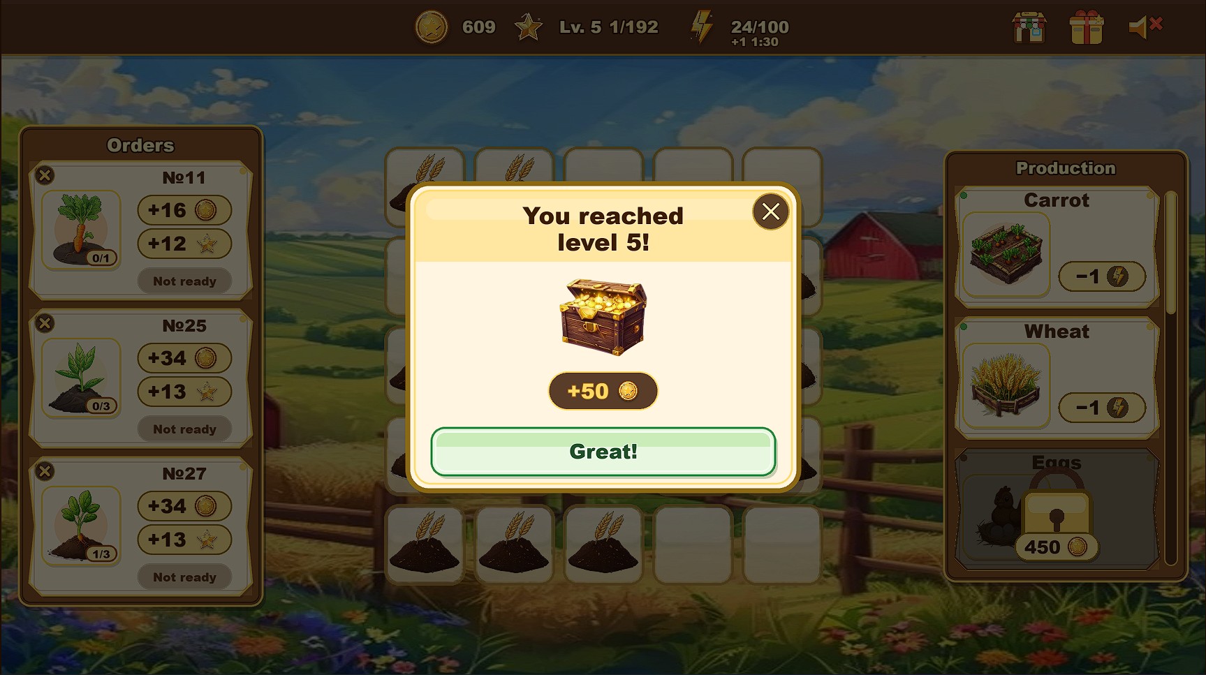 Merge-Farm — screenshot 2