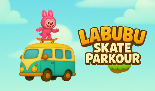 Labubu Skate Parkour