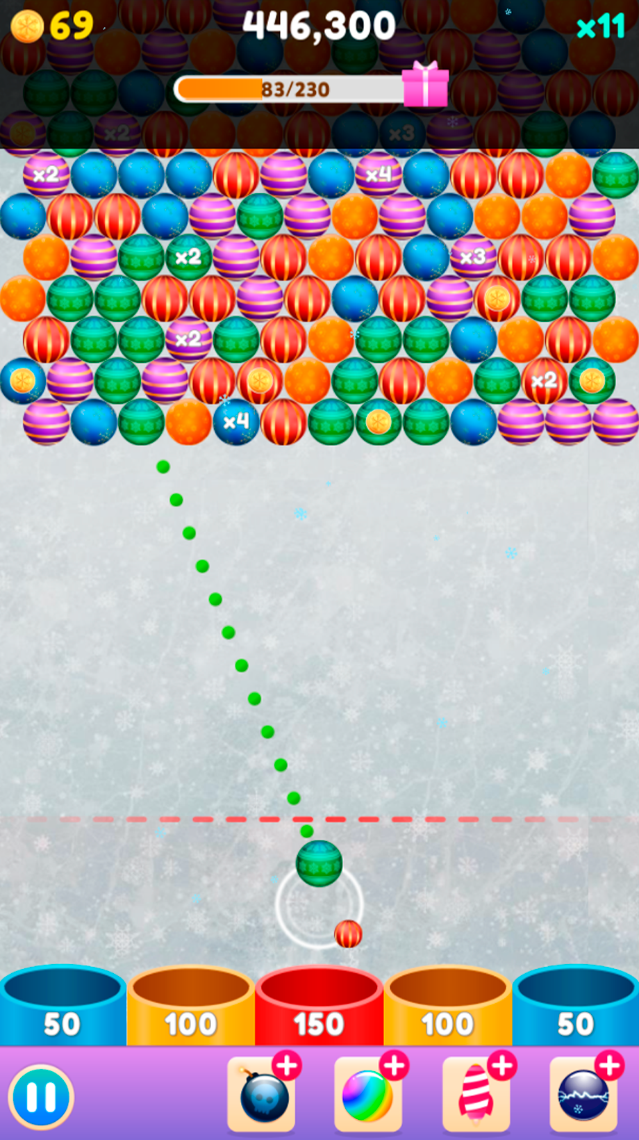Winter Bubble screenshot 4