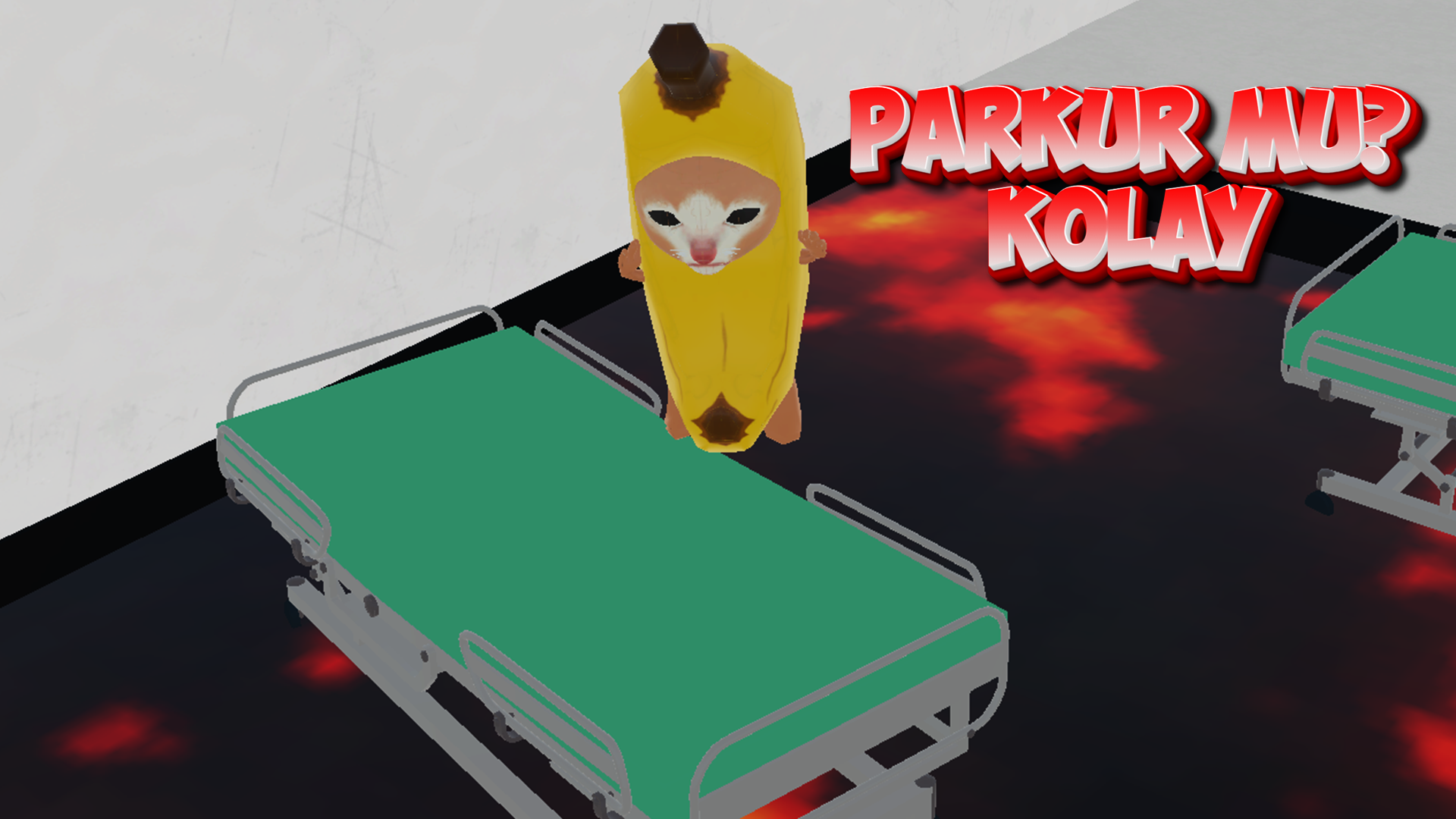 Obby: Banana Cat Escapes from the Hospital screenshot 21