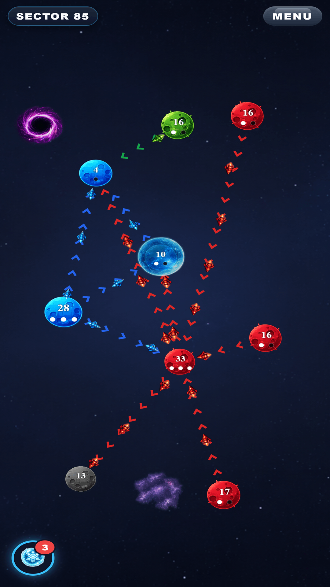 Conquerors of Worlds: Space Strategy screenshot 3