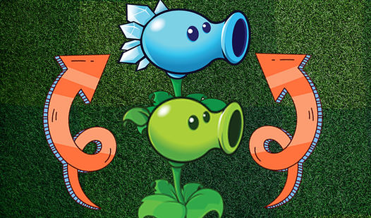 Evolution of the Peashooter: PVZ!