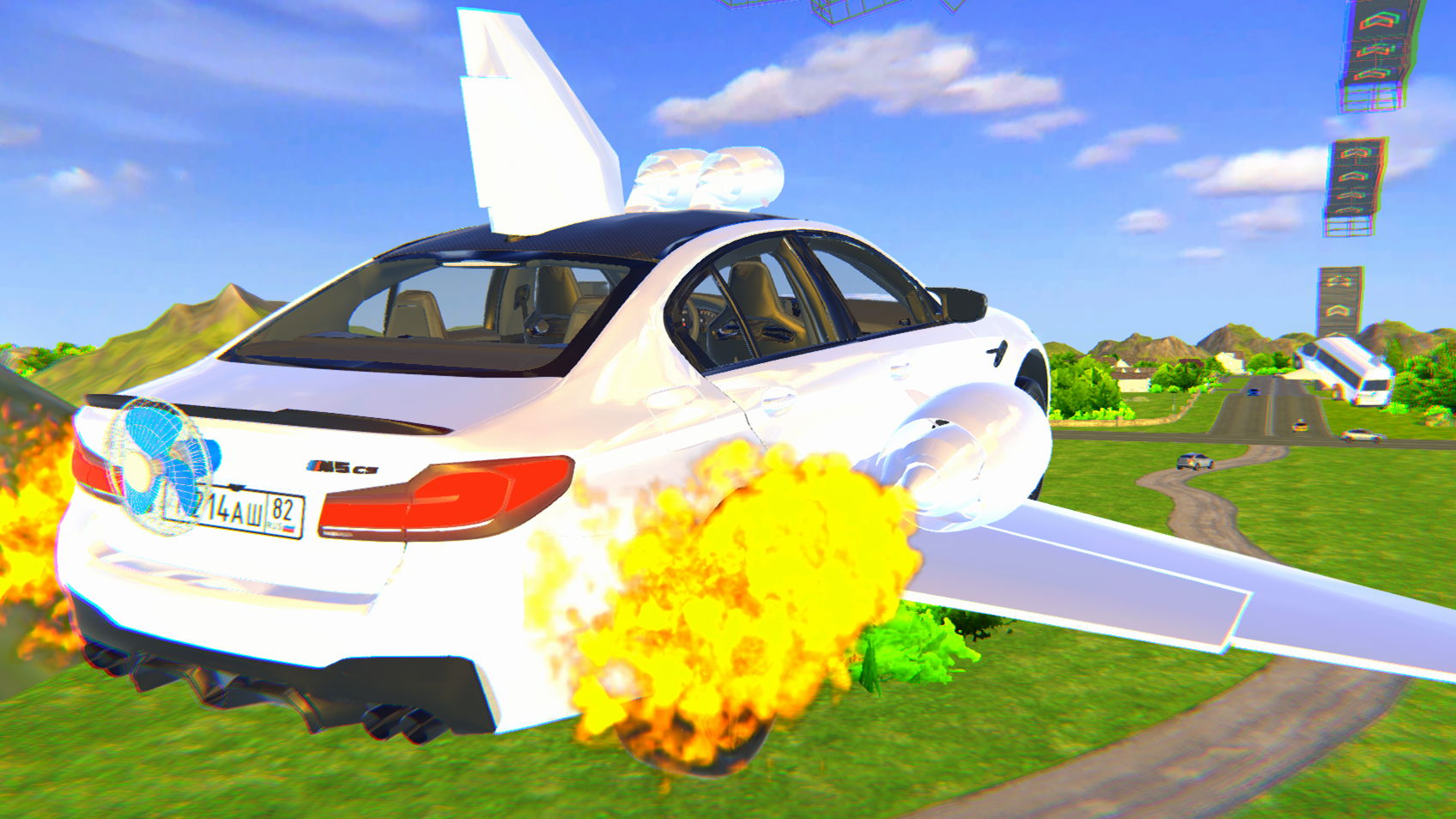 Turbo BMW M5 CS screenshot
