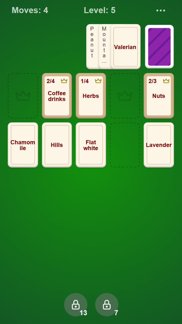 Solitaire: Word Categories screenshot 3