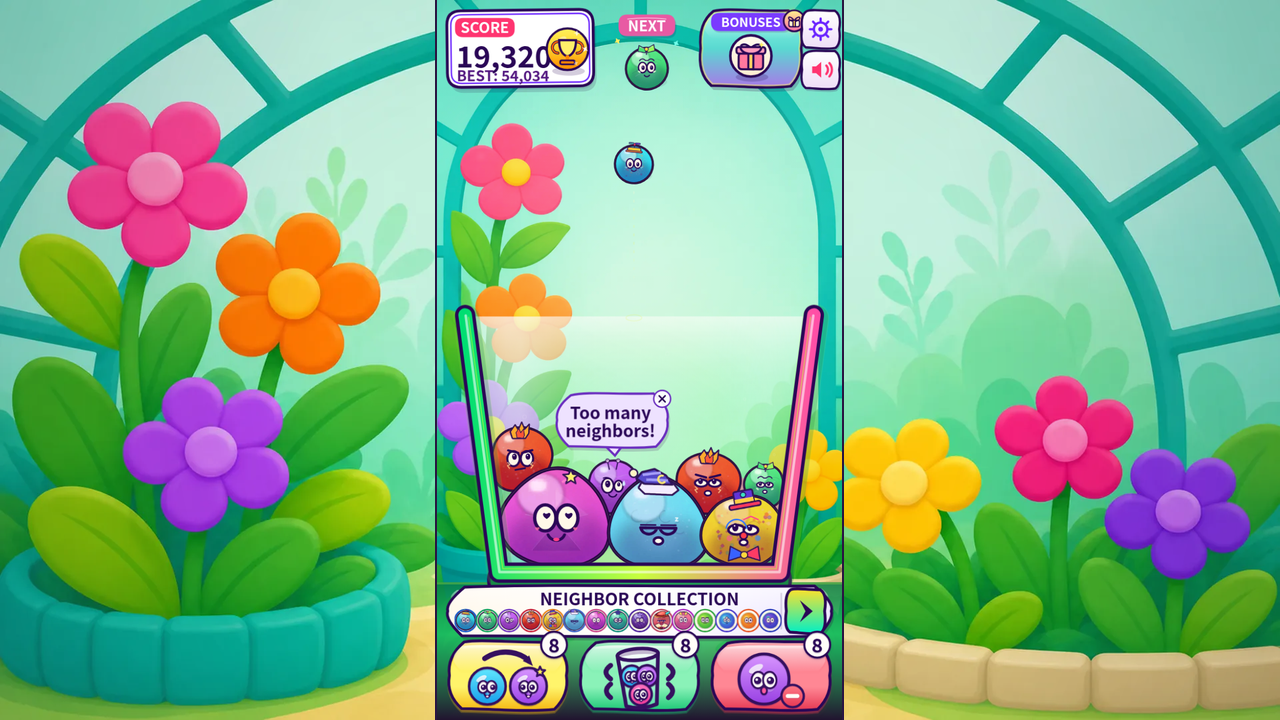Jelly Neighbors: Merge — screenshot 4