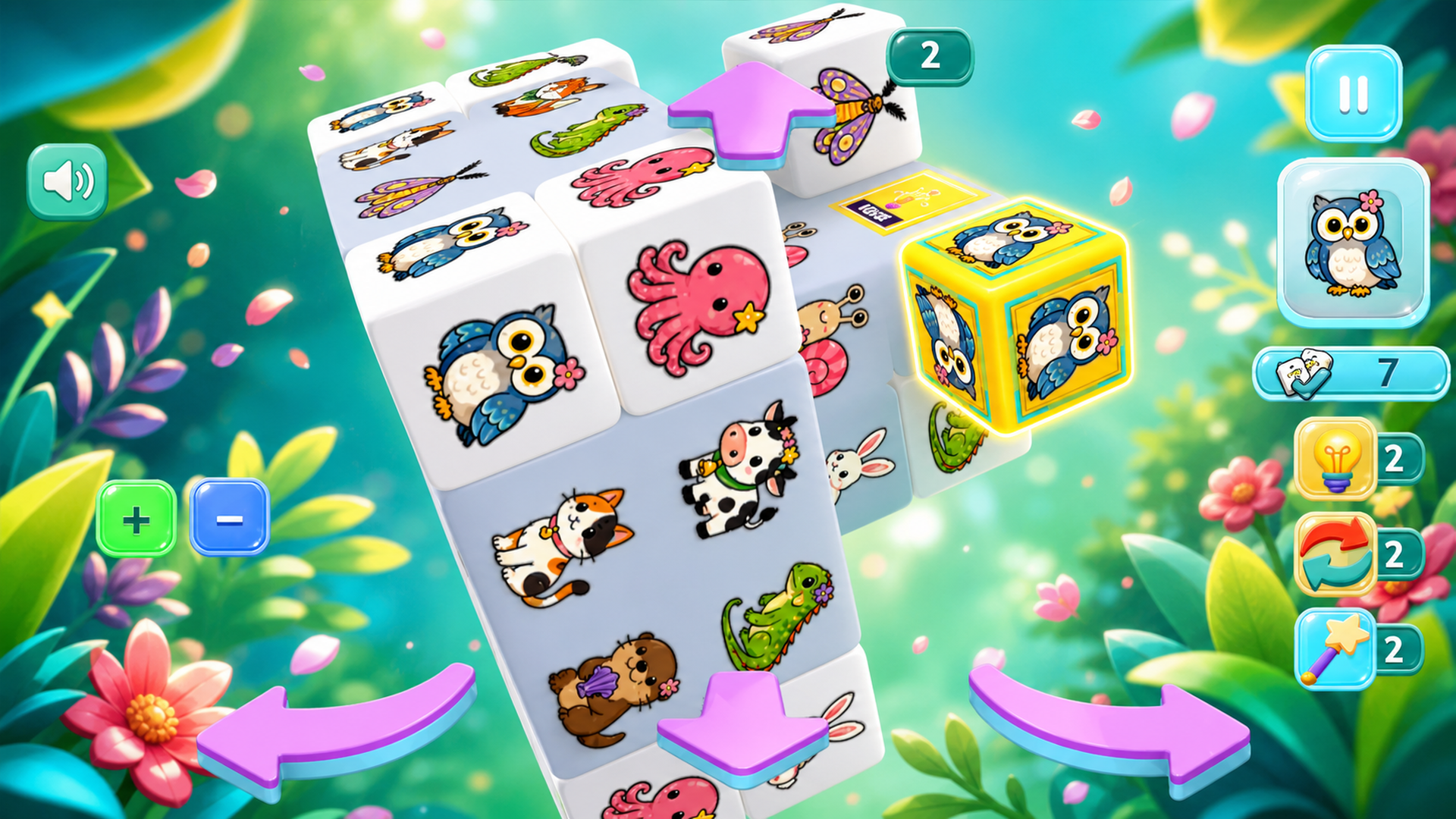 Animal Mahjong 3D screenshot 6