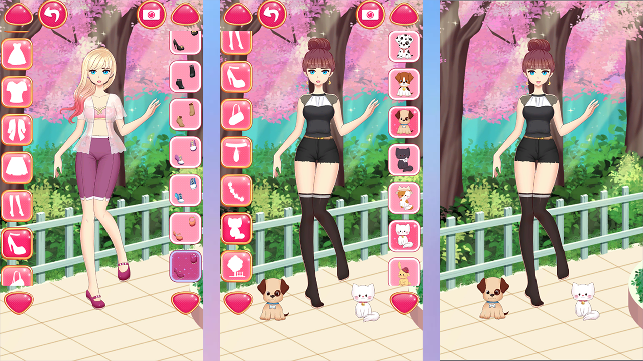 Anime Girl : Beauty Salon screenshot
