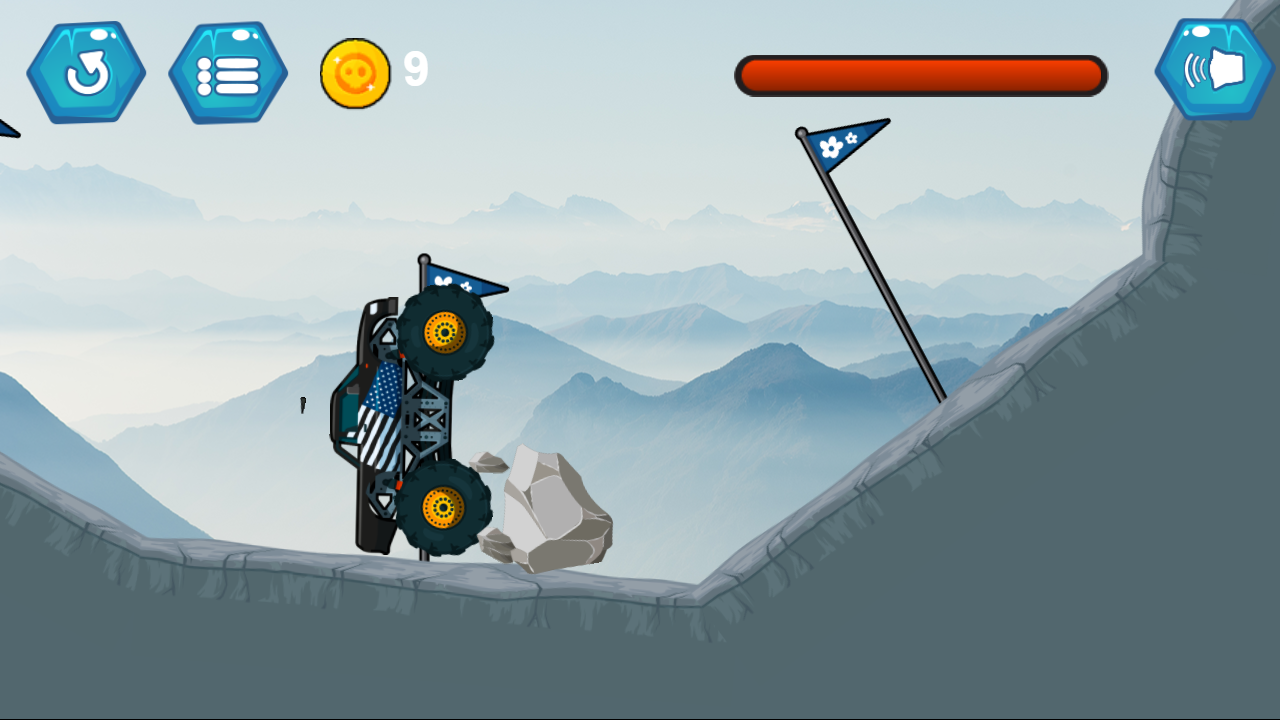 Monster Truck Mountain Climb screenshot
