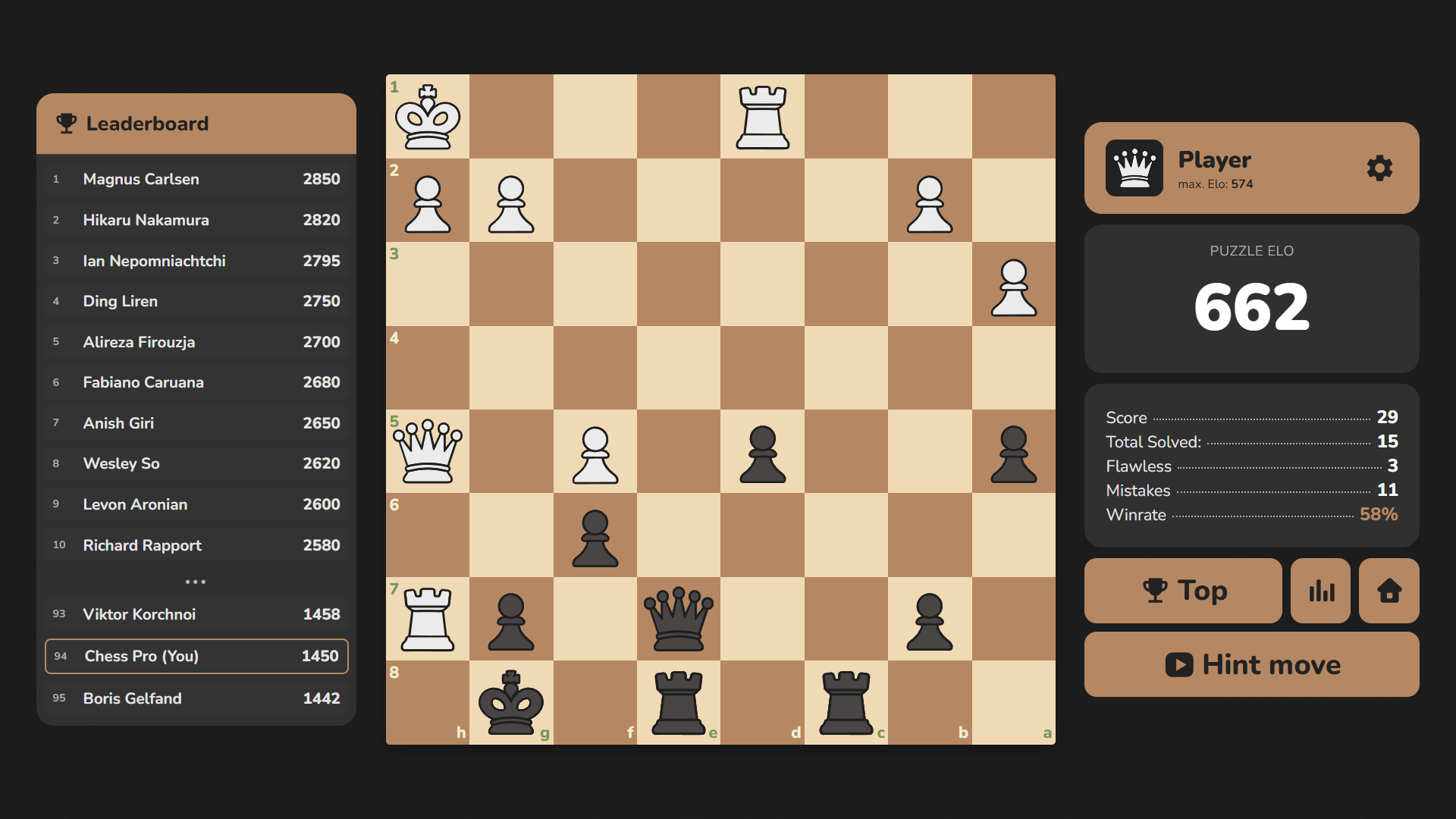 Chess Puzzles: Can you find the best move? — screenshot 3