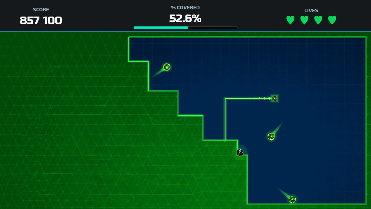 Xonix path of the liberator — screenshot 3