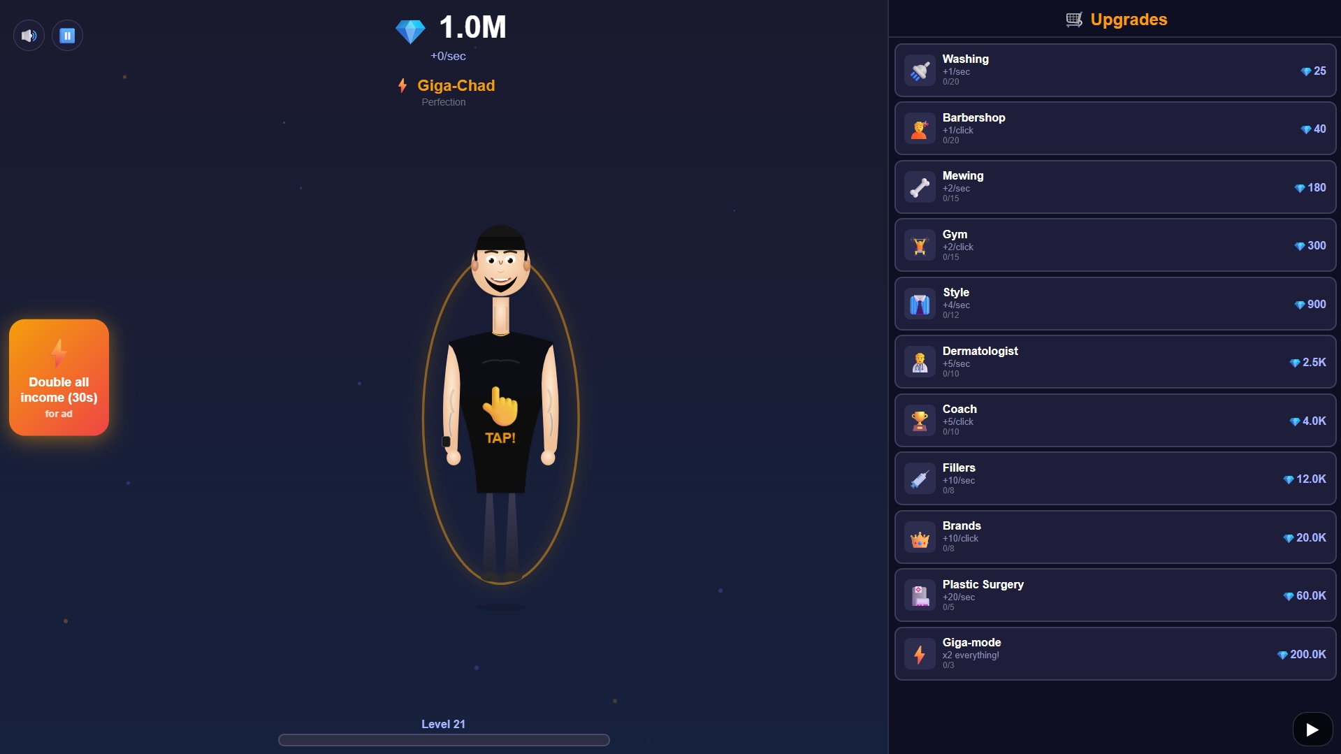 Looksmaxxing Clicker — screenshot 6