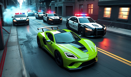 Mad Pursuit: Police Chase Game