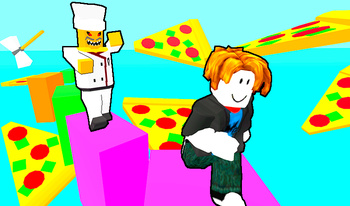 Escape from the pizzeria obby