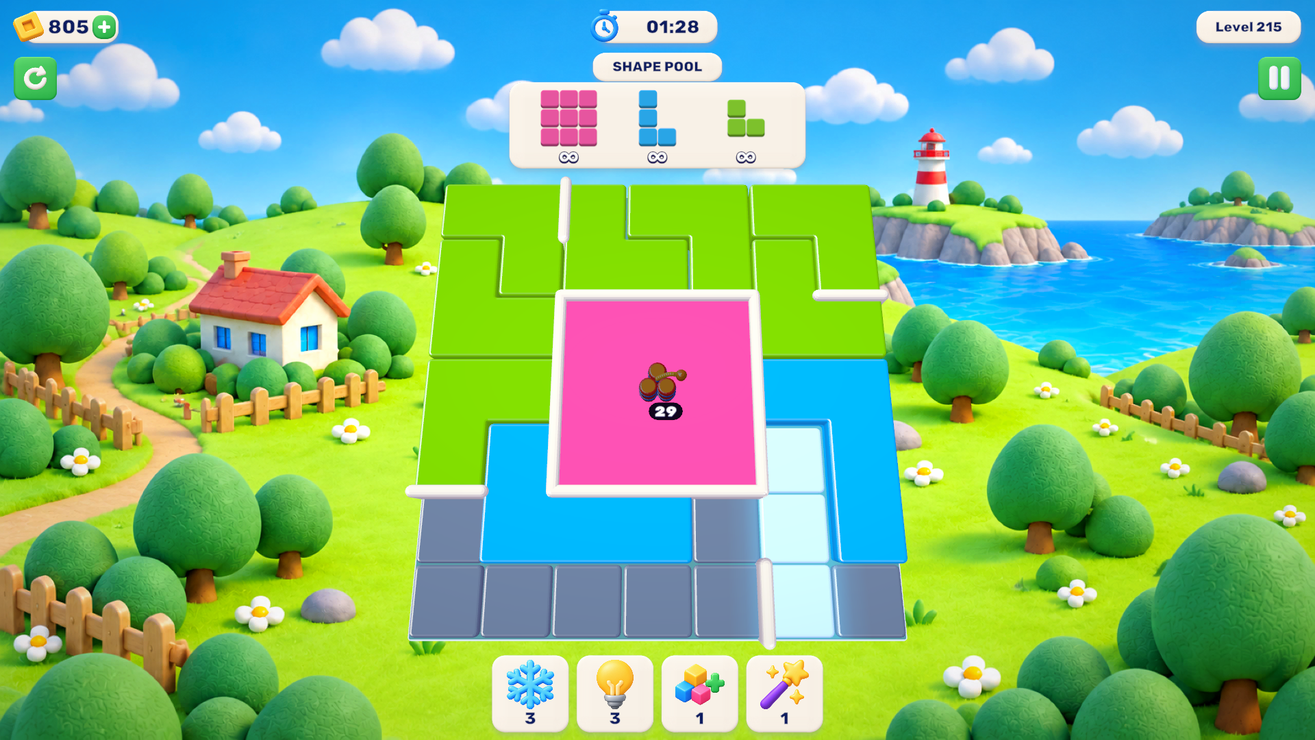 Cubisle: Block Puzzle screenshot 5