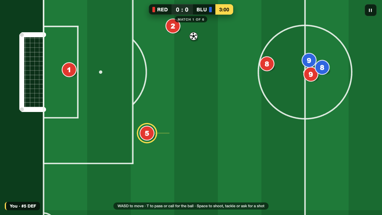 Nodify Football screenshot
