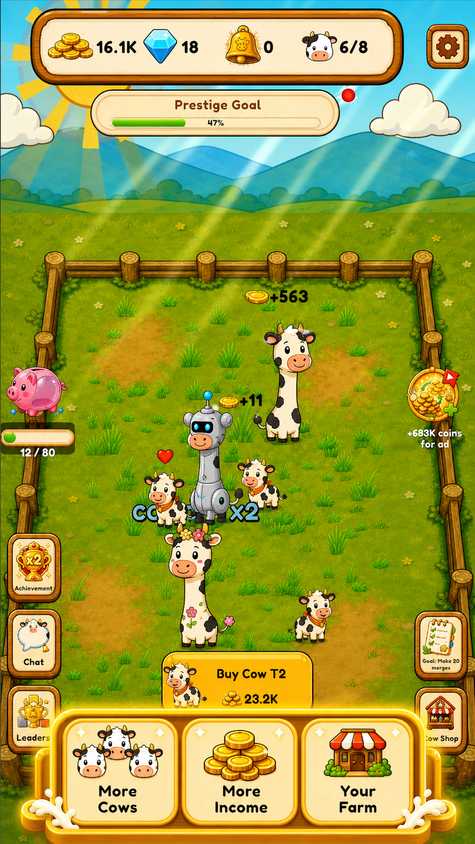 Cow Evolution: Tycoon screenshot 6
