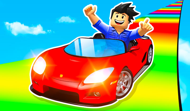 Epic Car Stunt Race Obby game cover