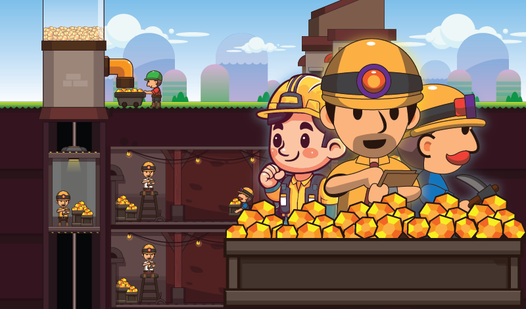 Idle Gold Miner game