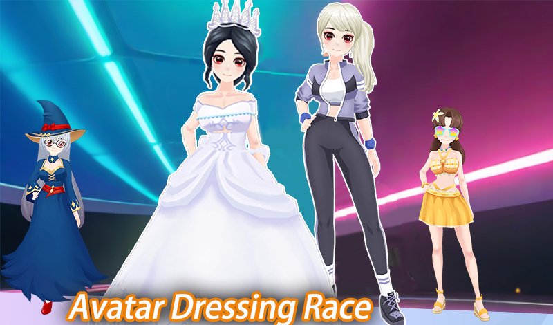 Avatar Dressing Race game cover