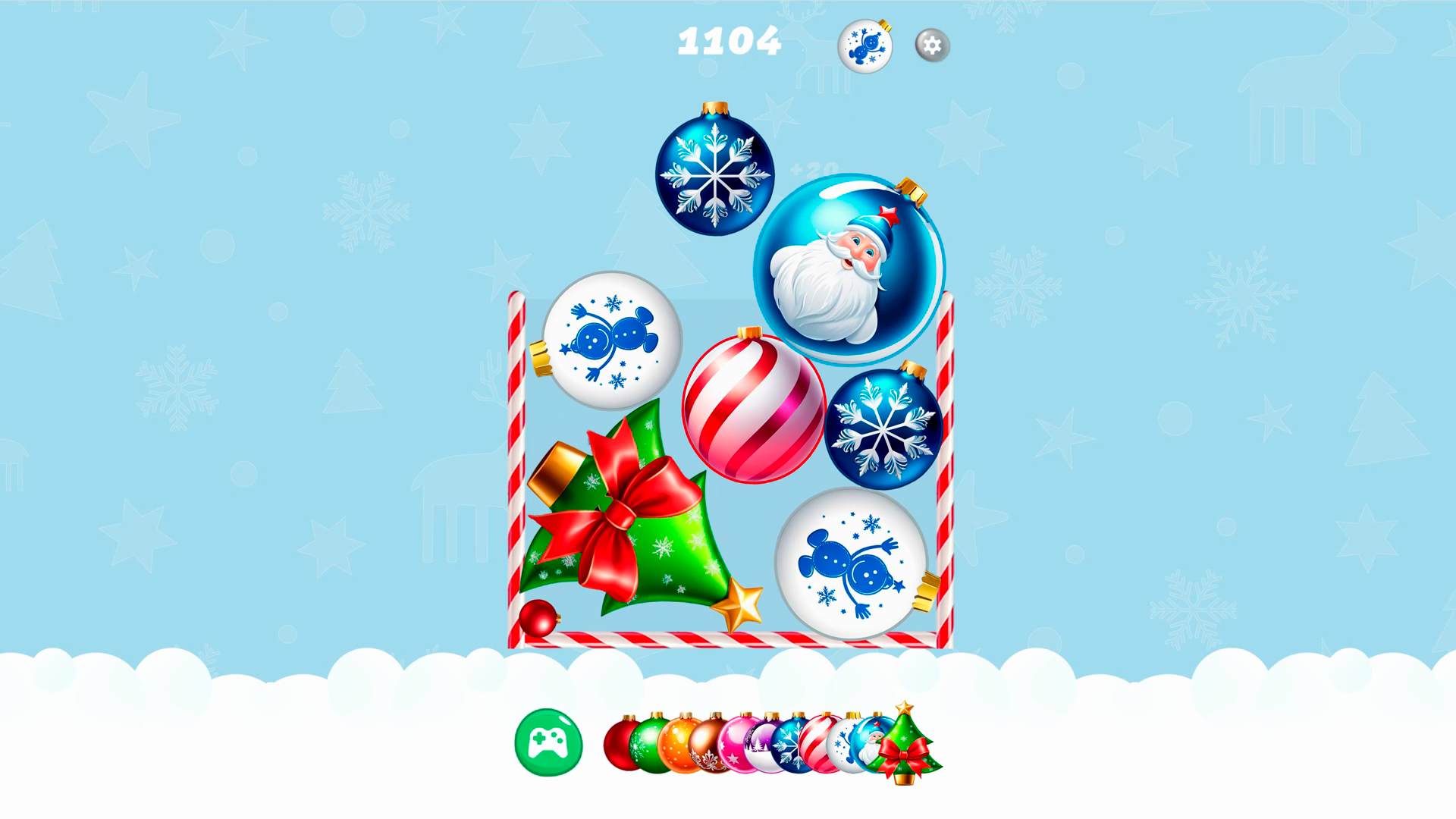Merge Balls: New Year's Toys screenshot