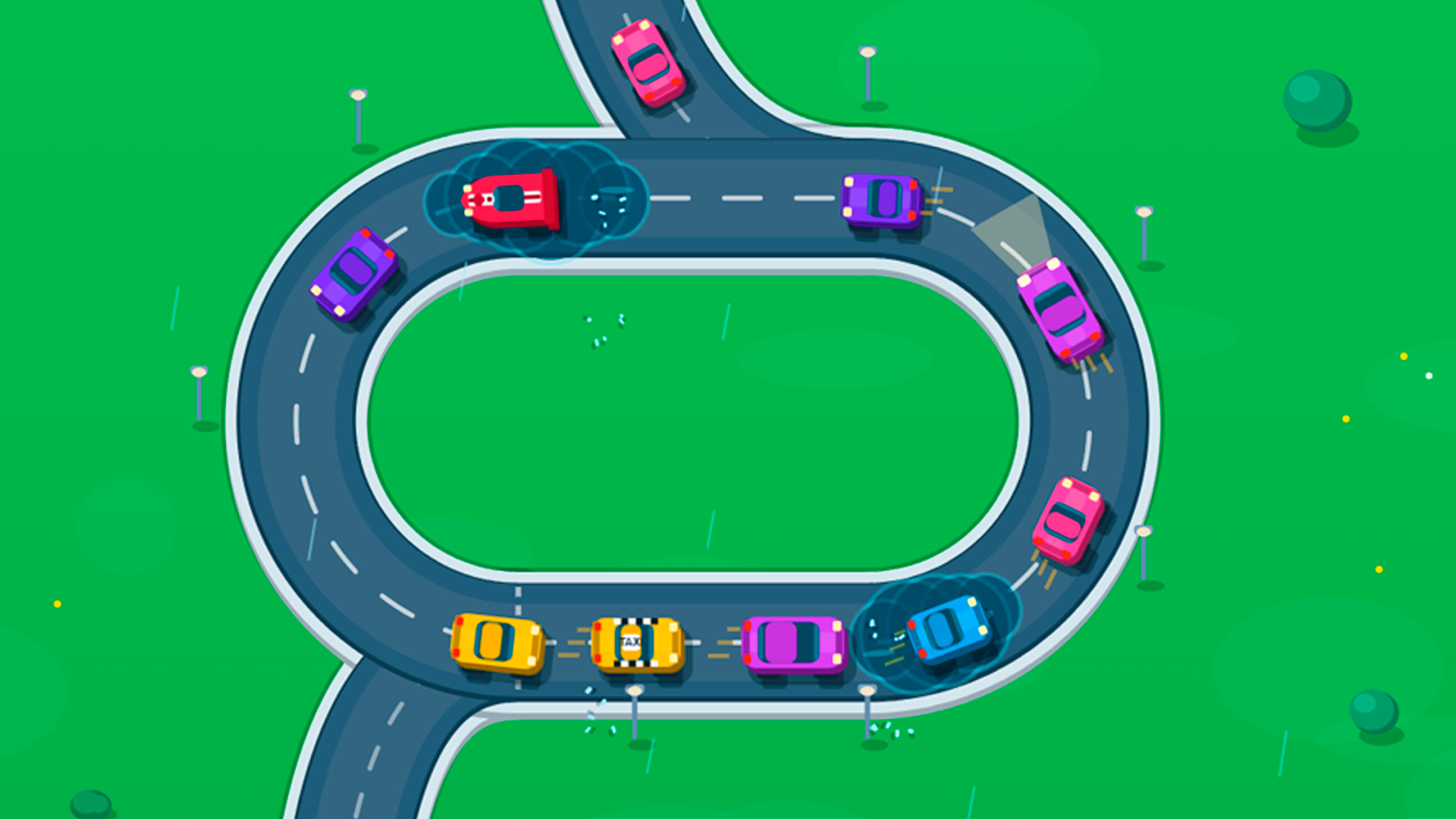 Traffic Gap: Merge Rush screenshot