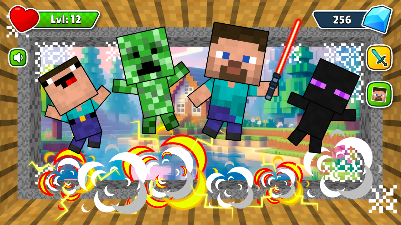 Noob Squid Craft Playground Sandbox Ragdoll Mod screenshot
