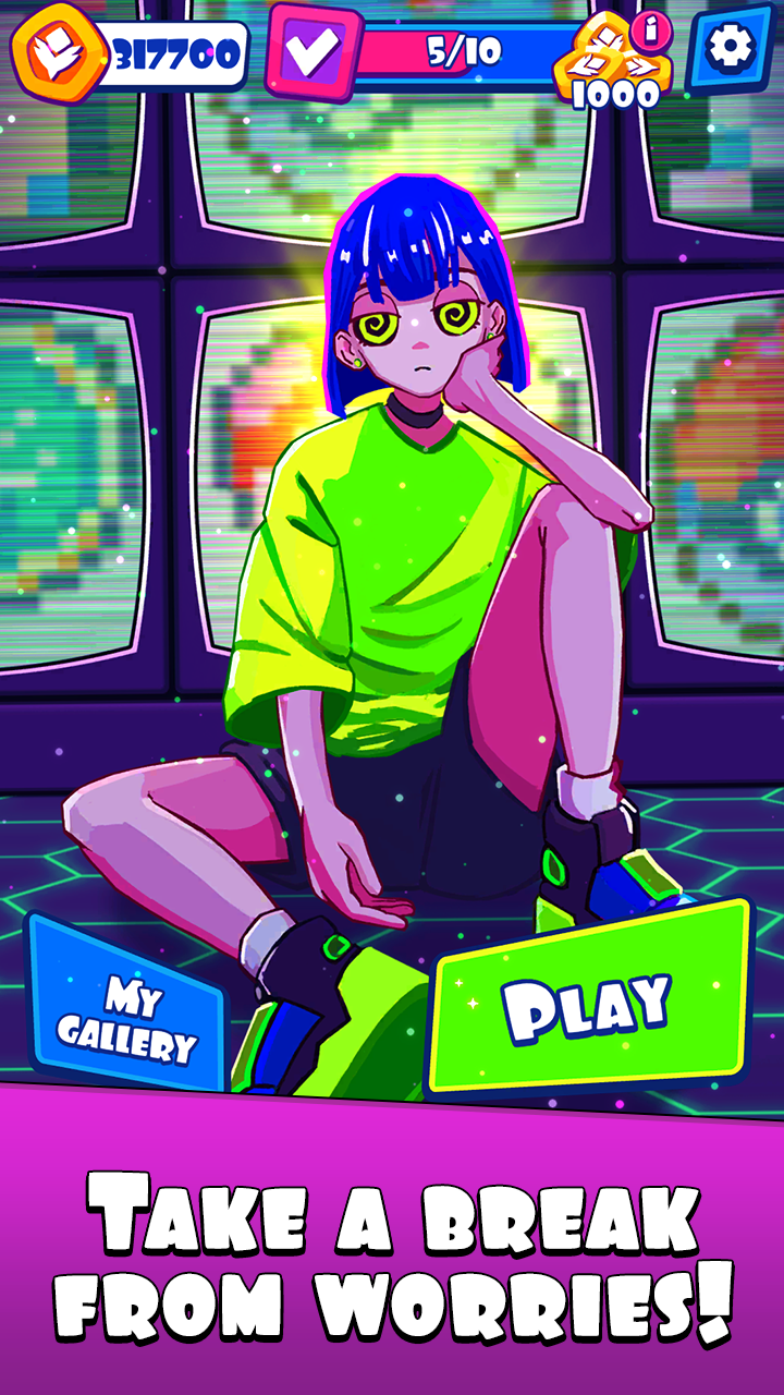 Сoloring anime screenshot 4