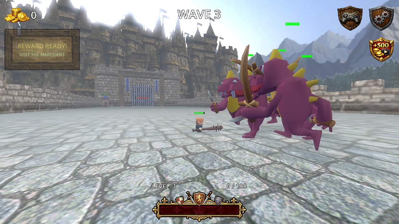 Office Knight 3D: Castle Defense — screenshot 1