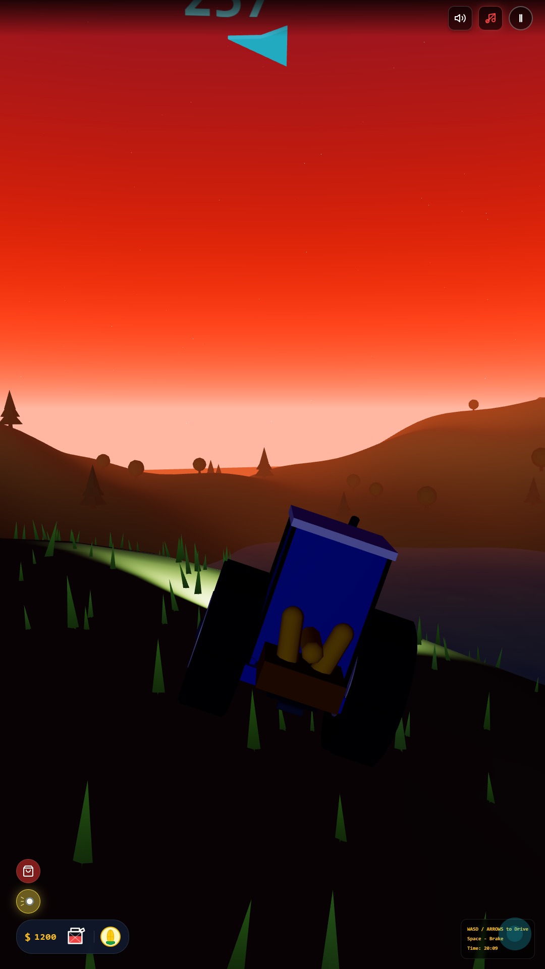 Blue Tractor Goes with a Song screenshot 12