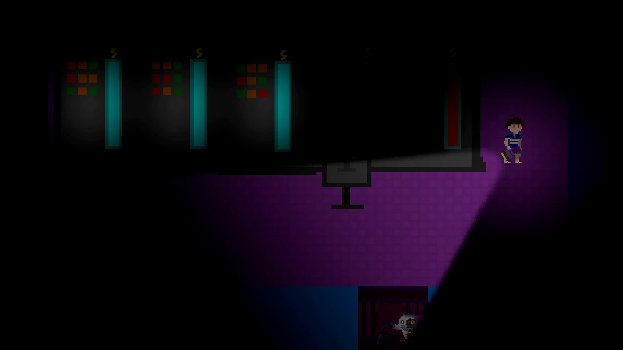 FNaF Five Nights with the Moon: 2D Platformer screenshot