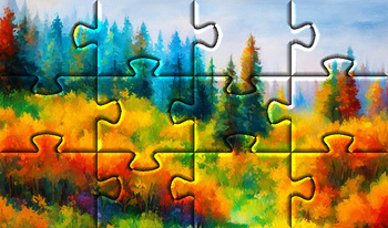 Nature in jigsaw: Collect and admire